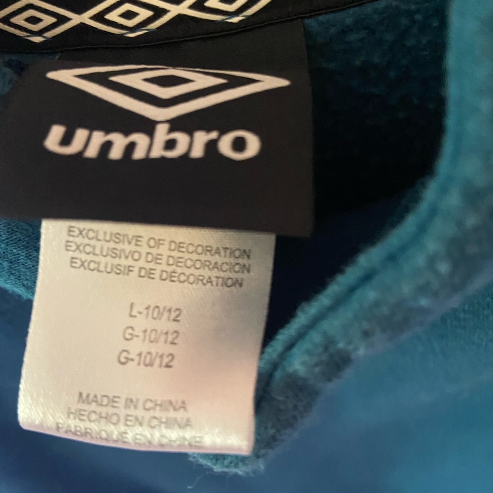 Kids Umbro sweatshirt